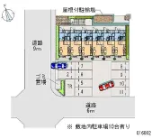 ★手数料０円★沼津市原町中２丁目　月極駐車場（LP）